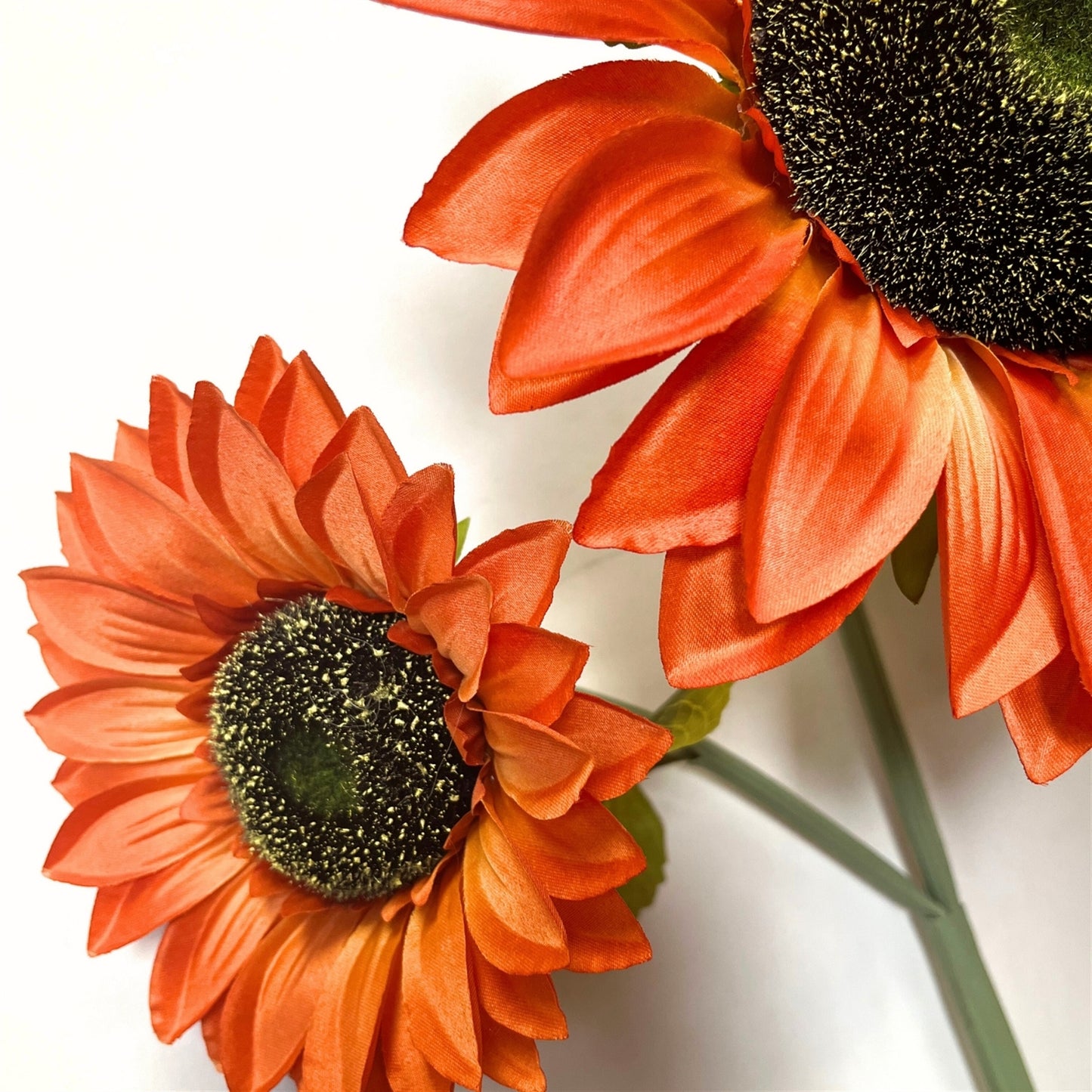 Sunflower Spray x3 - 53" - Orange