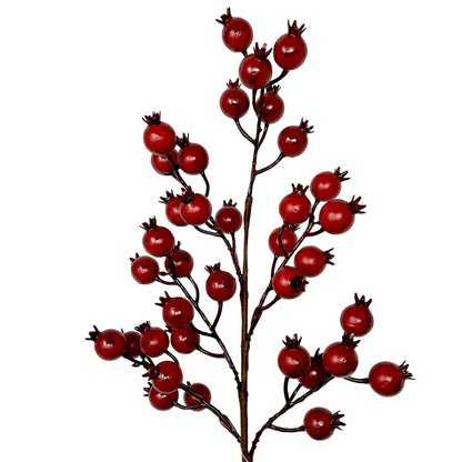 Grand Crabapple Berry Spray 24" - Red | KS
