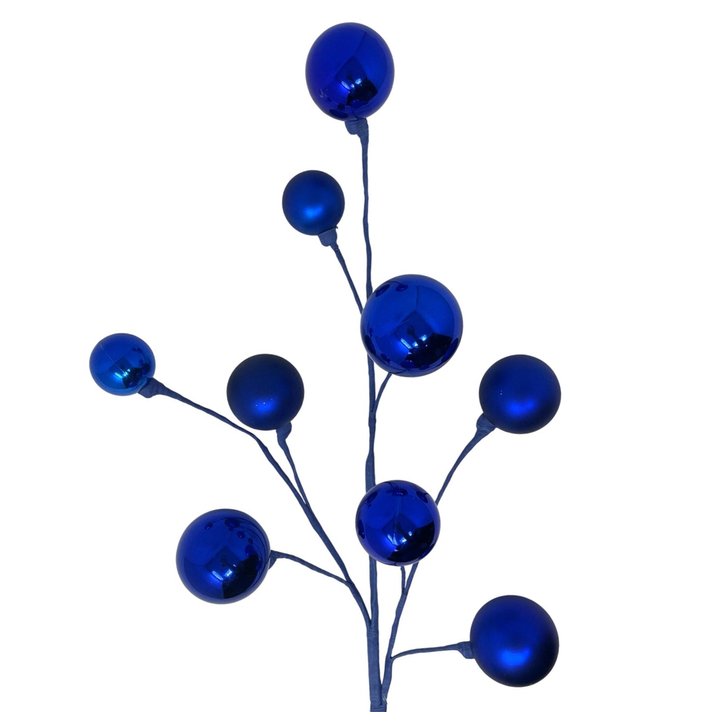 Shiny/Matte Mixed Ball Spray 31" - Dark Blue | KS