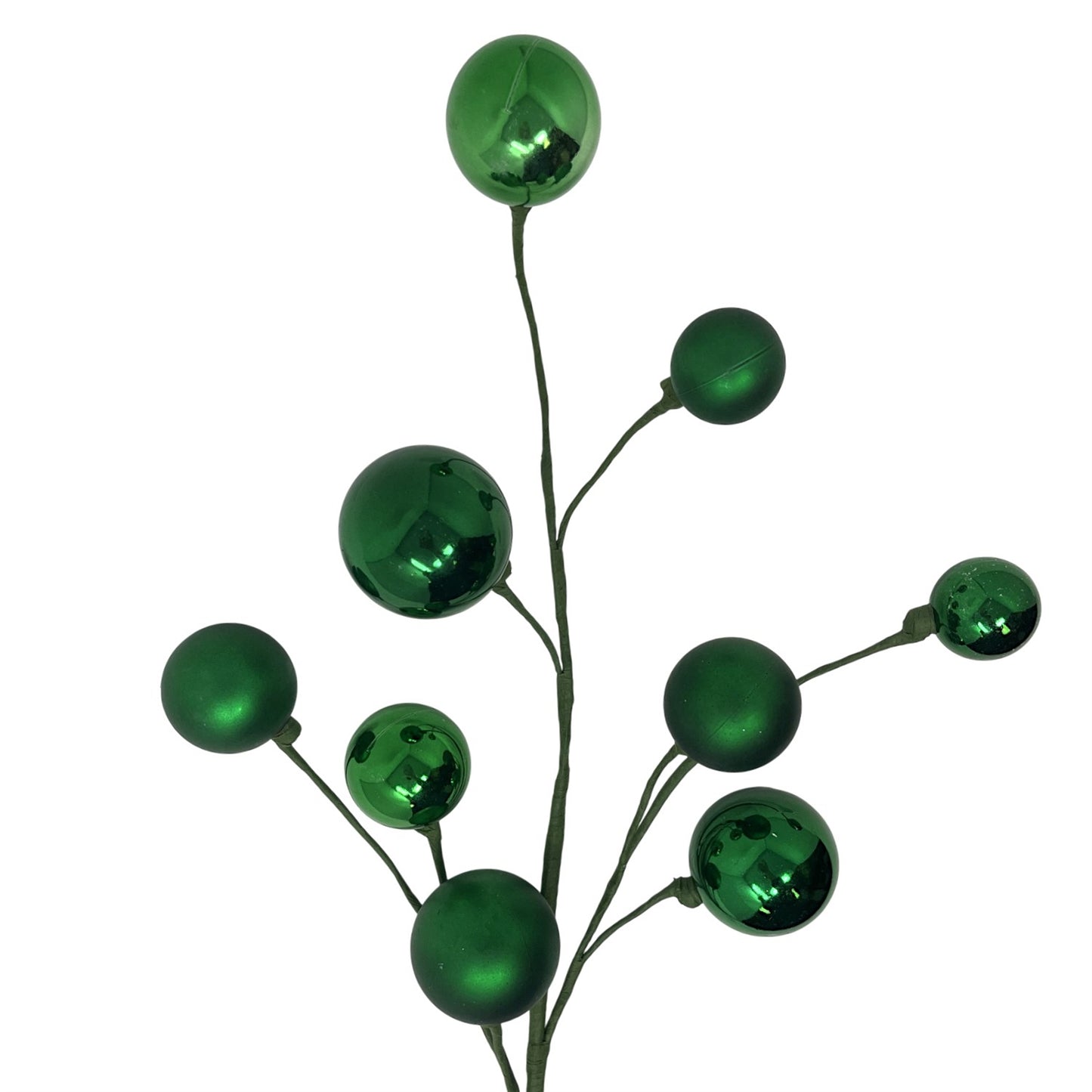 Shiny/Matte Mixed Ball Spray 31" - Emerald | KS