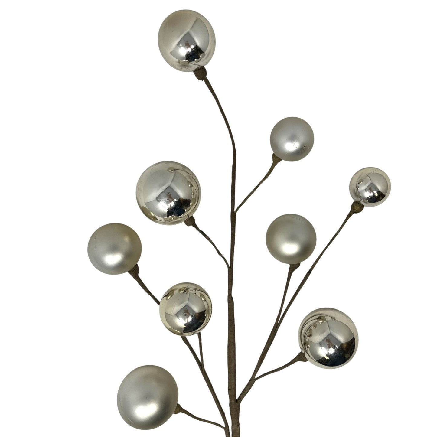 Shiny/Matte Mixed Ball Spray 31" - Platinum