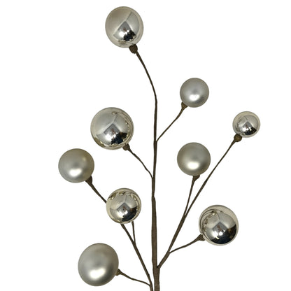 Shiny/Matte Mixed Ball Spray 31" - Platinum