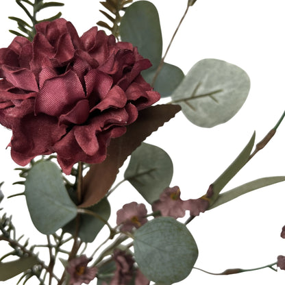 Burgundy Marigold/Foliage Spray 20" | KS