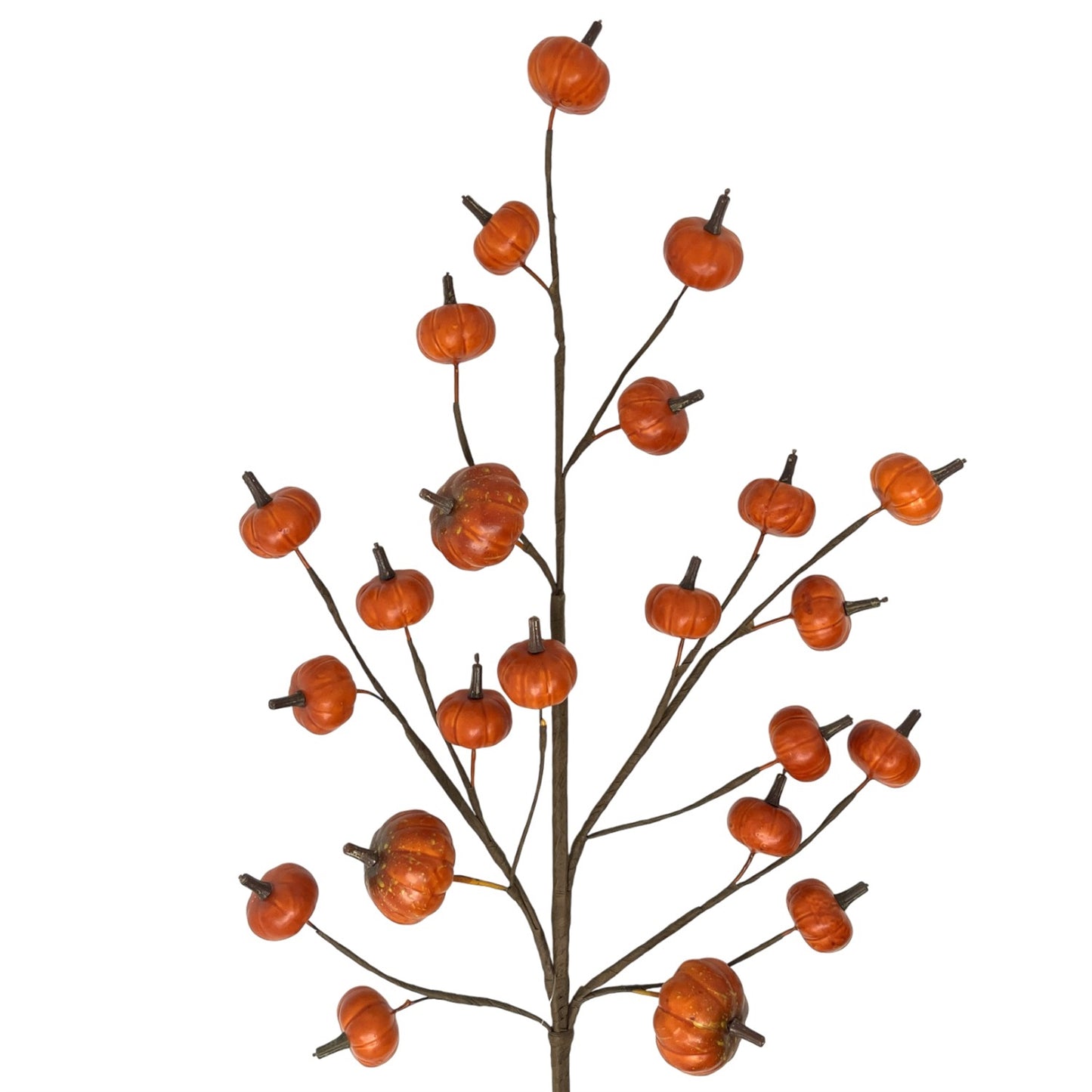 Mini Pumpkin Spray 31" w/ 23 pumpkins | KS
