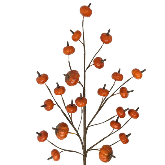 Mini Pumpkin Spray 31" w/ 23 pumpkins | KS