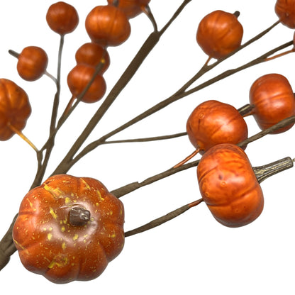 Mini Pumpkin Spray 31" w/ 23 pumpkins | KS
