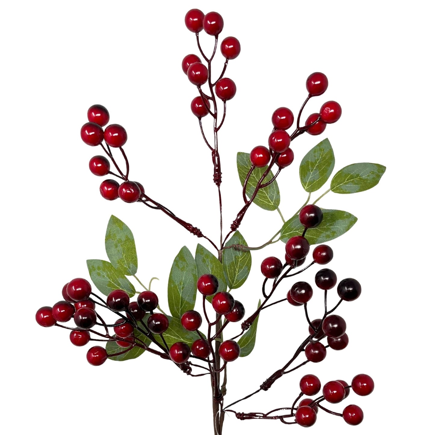 Lodge Berry Pick w/ Leaves 19'' - Deep Red | DB