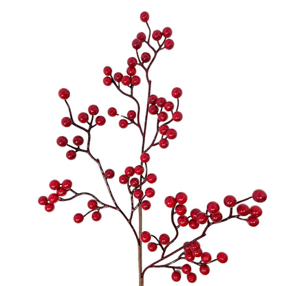 Christmas Berry Bough 25" - Red | DB