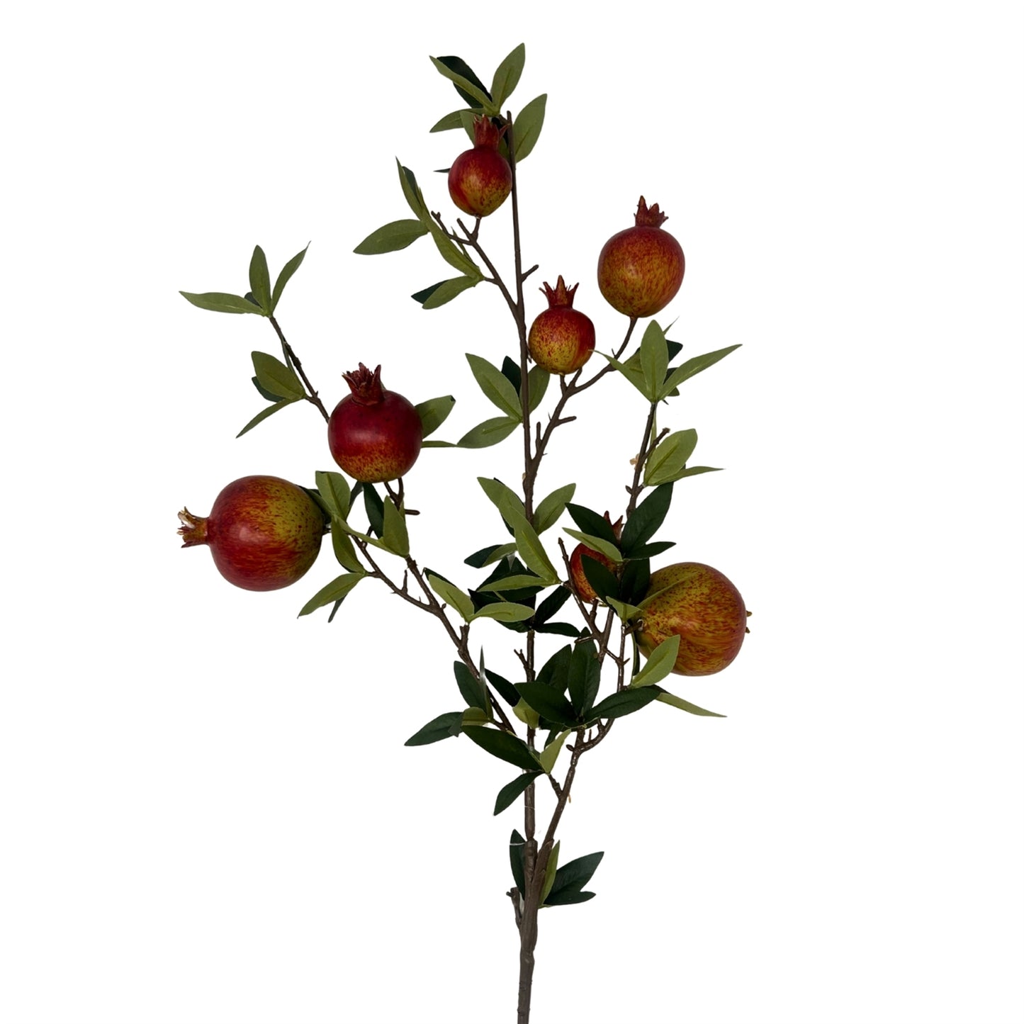 Faux Pomegranate Branch 35" | YS