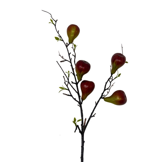 Faux Fig Branch 32" - Green/Plum | YS