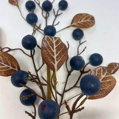 Faux Blueberry Stem 30" | YS