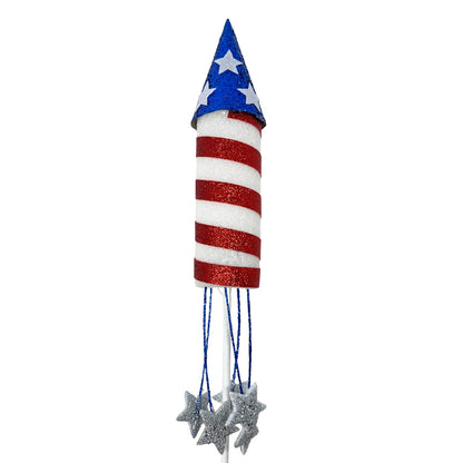 Patriotic Rocket Stem 18" | QP