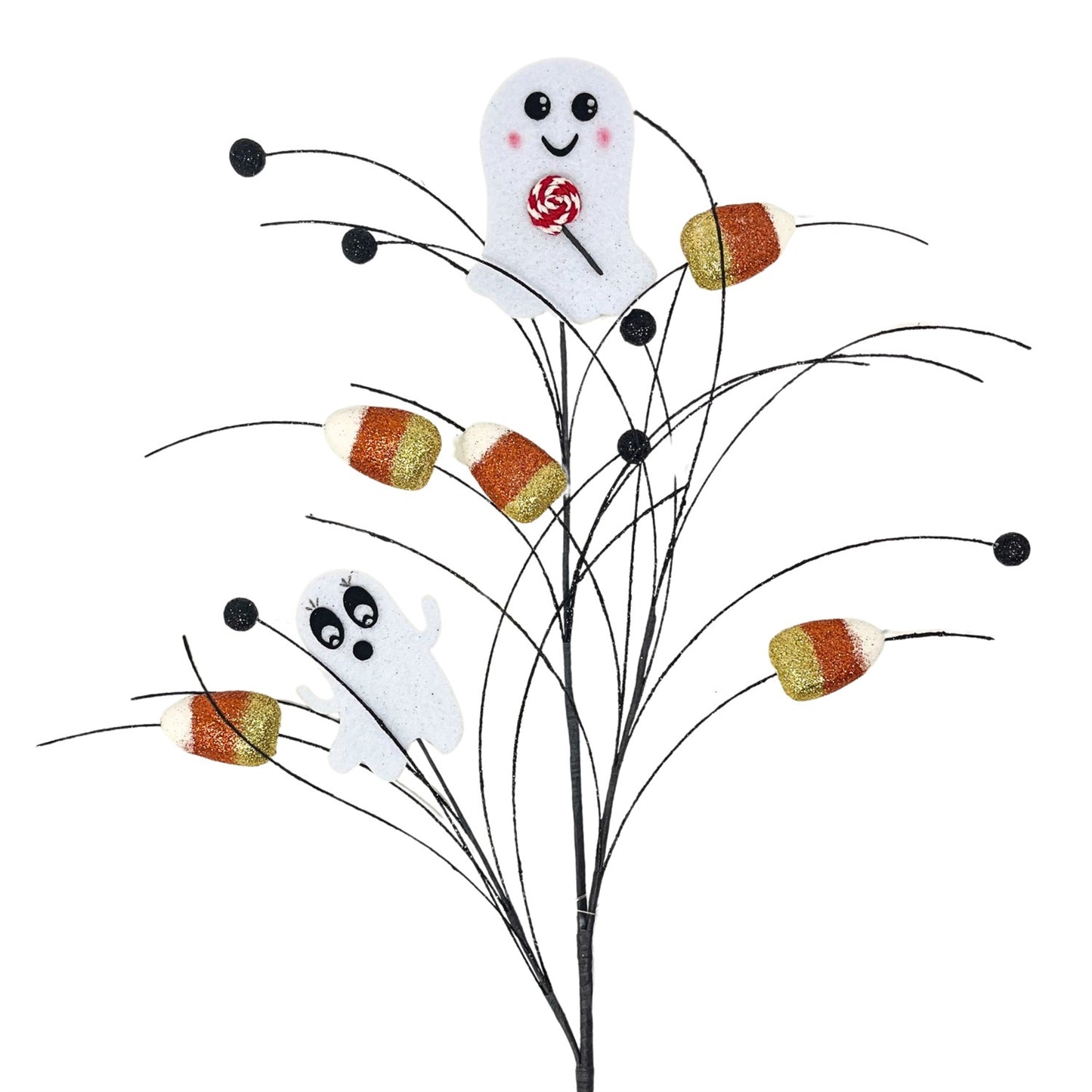 Ghost Candy Corn Spray 29" | QP