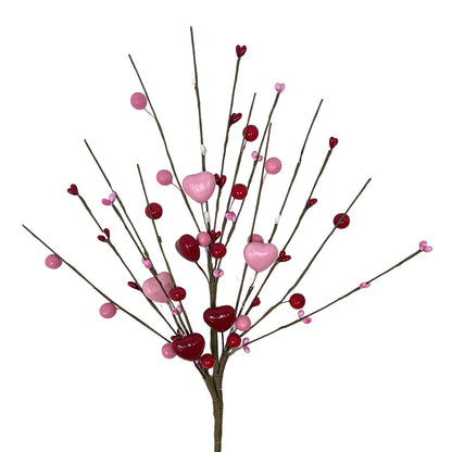 Candy Heart/Berry Spray 16" | QP
