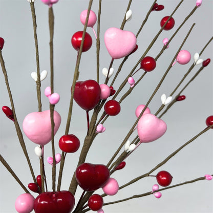 Candy Heart/Berry Spray 16" | QP