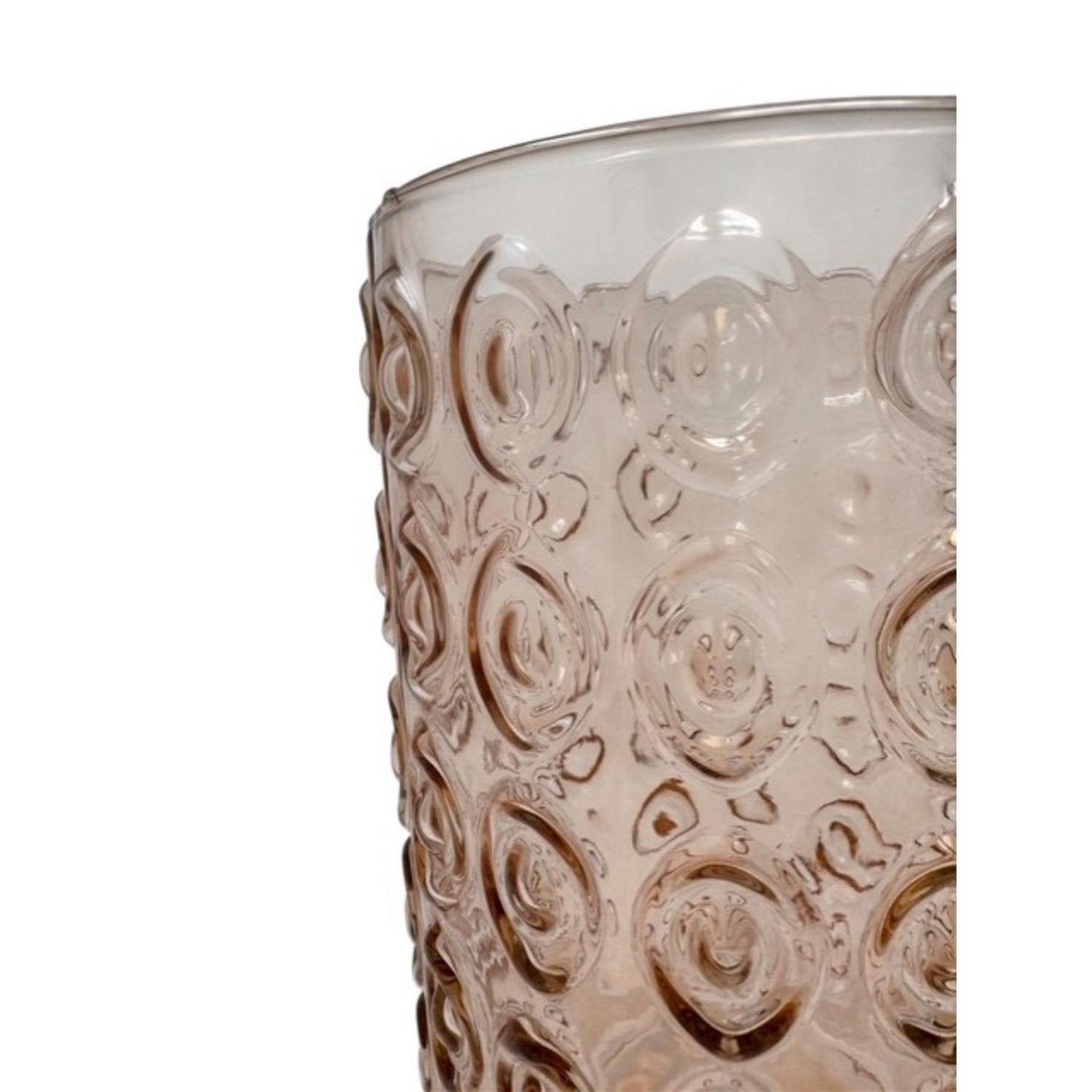 10"H Glass Vase - Pink | SB
