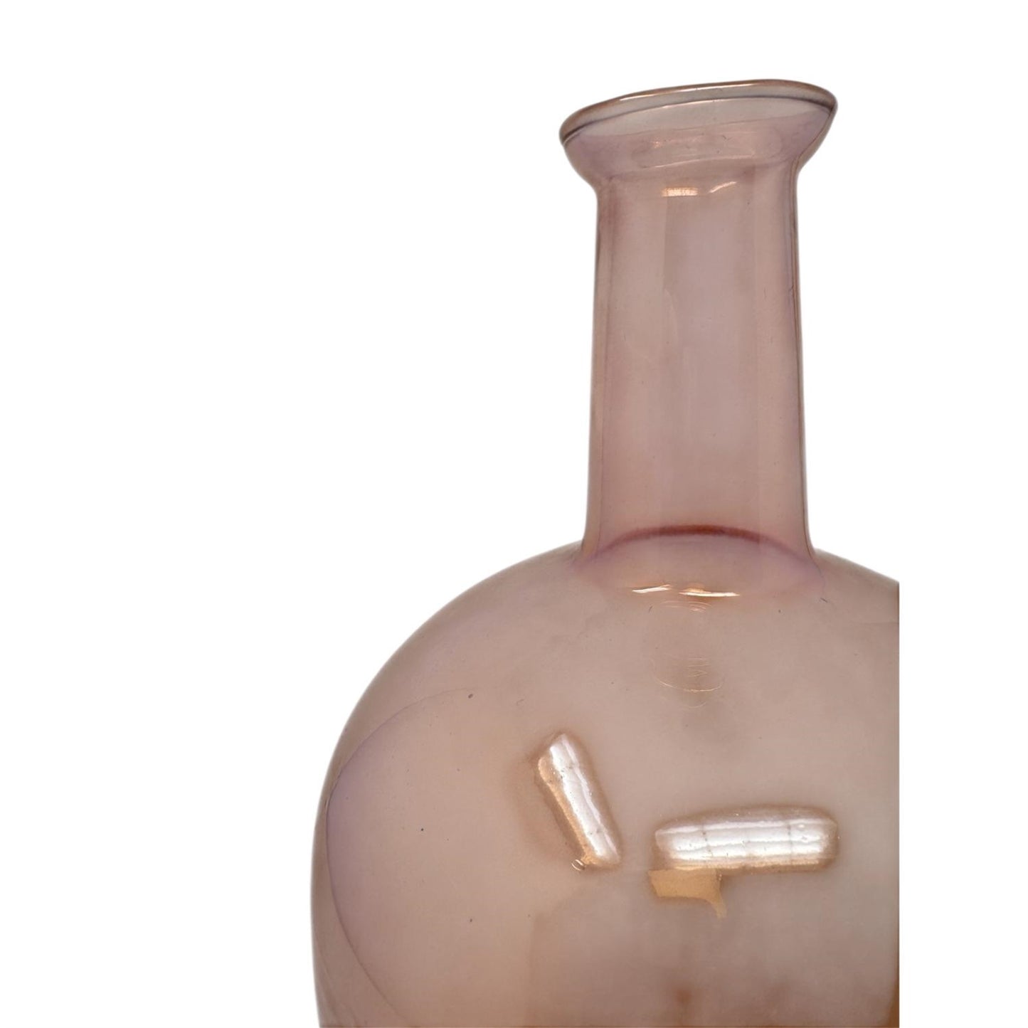 12"H Bottle Vase - Pink | SB