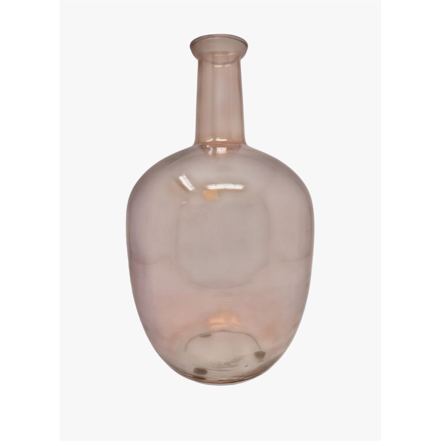 12"H Bottle Vase - Pink | SB