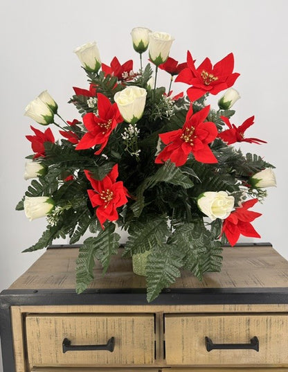 Winter Elegance Pre-Made Vase Insert