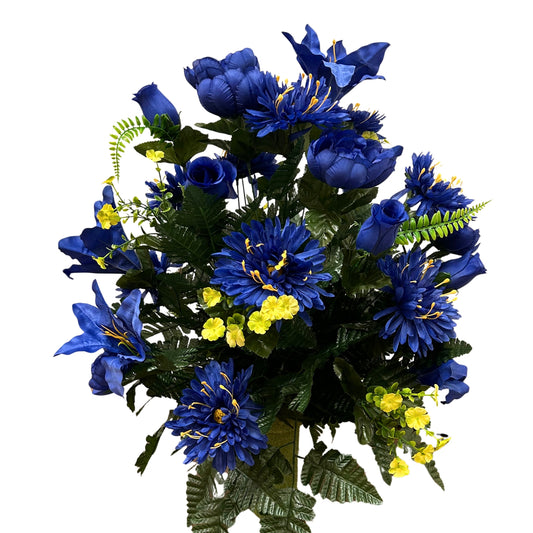 Sweet Serenity Pre-Made Vase Insert (Blue)