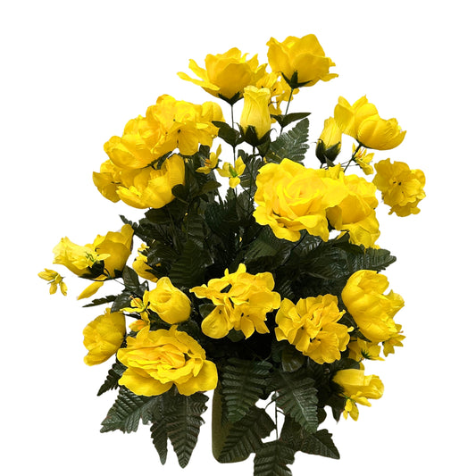 Heavenly Harmony Pre-Made Vase Insert (Yellow)