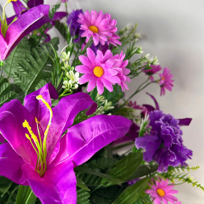 Guardian Stems X-Large Pre-Made Vase Insert (Purple)