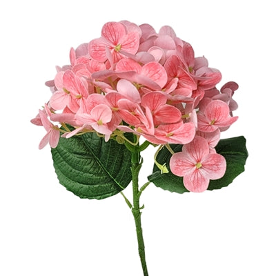 Fresh Touch Hydrangea Stem 18” - Medium Pink | YSE