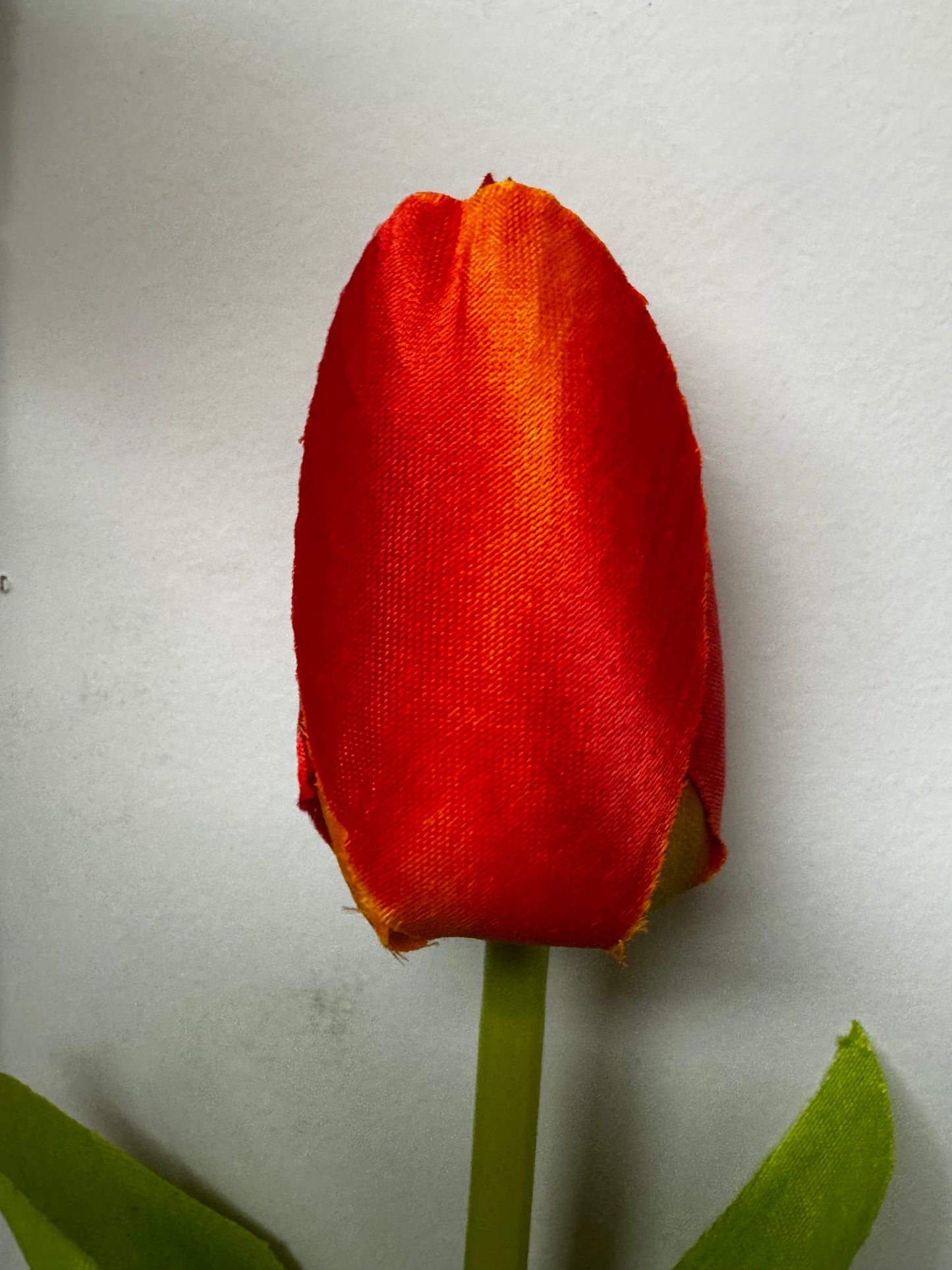 21.25" Tulip Spray in Orange Red | YS