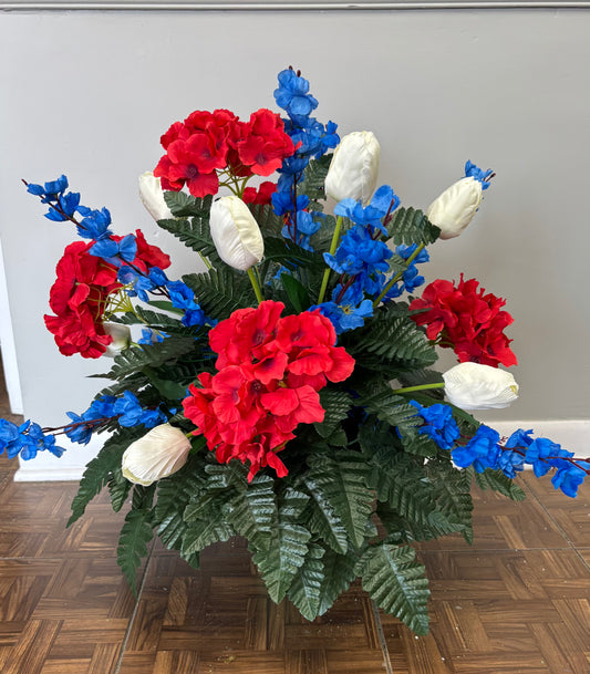 Proud to be an American Vase Insert