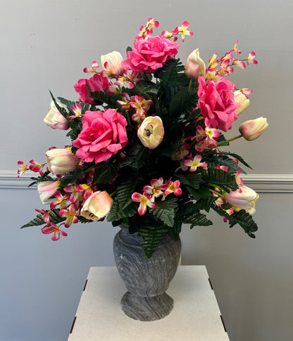 Pretty in Pinks Vase Insert