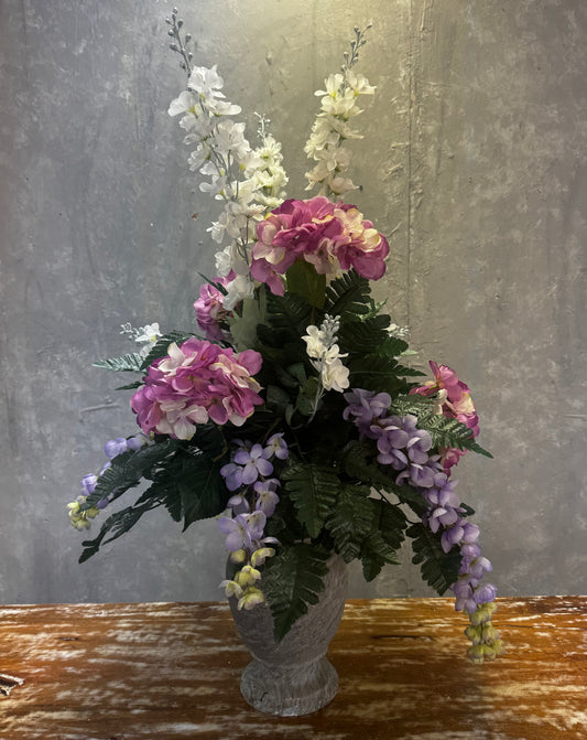 Wonderful Wisteria Vase Insert