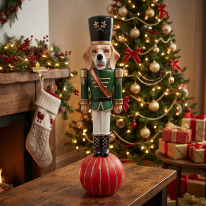 Spaniel Nutcracker Resin Décor 11.8" | LC