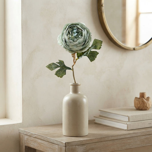 Petite Ranunculus Stem 15" - Dried Blue | GT