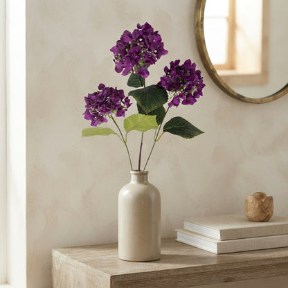 Budding Hydrangea Spray x 3 - 30" - Purple | GT