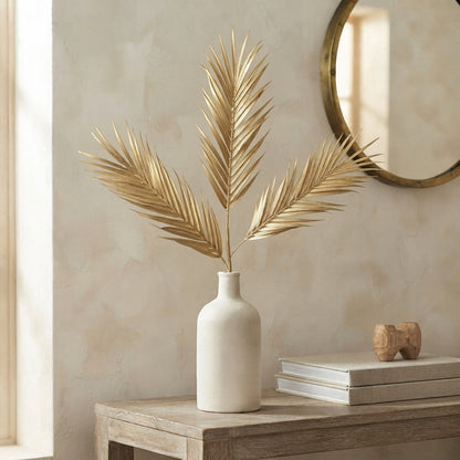 Metallic Palm Leaf 34" - Gold | GT