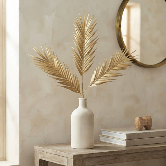 Metallic Palm Leaf 34" - Gold | GT