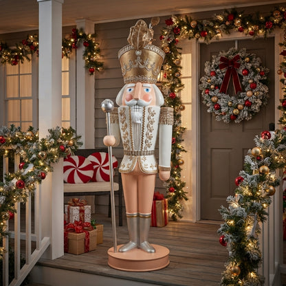 Winter Hearth Series Nutcracker Décor 72” | LC IN STORE PICK UP ONLY