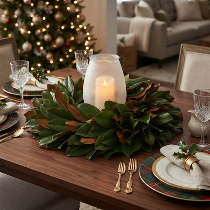 Magnolia Leaf Wreath 27" | XJ