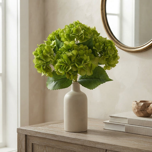 Blooming Hydrangea Stem 18" - Lime | GT
