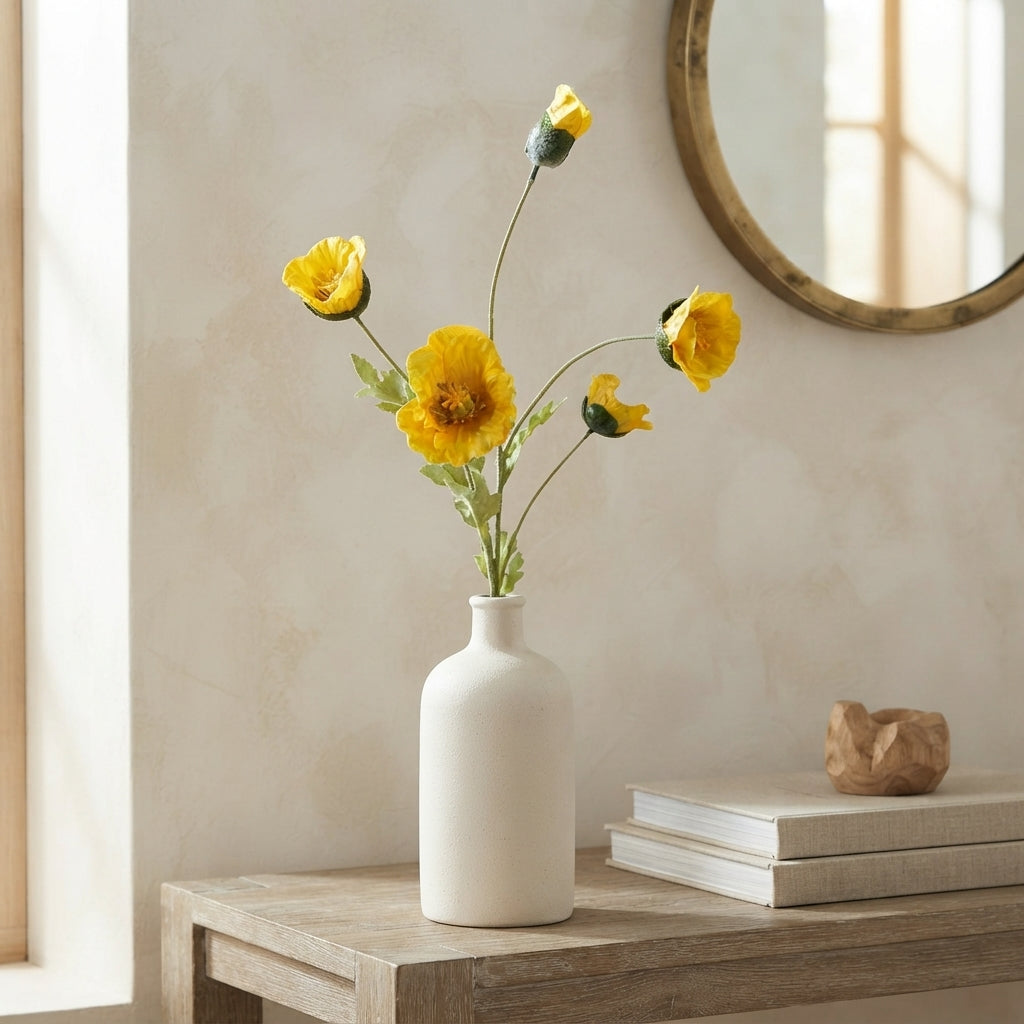 Wild Poppy Spray x5 - 29" - Yellow | GT