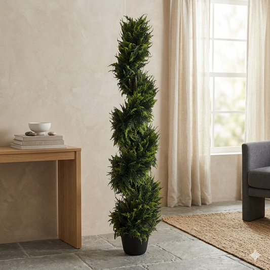 Spiral Cedar Tree Potted 60" | XJE