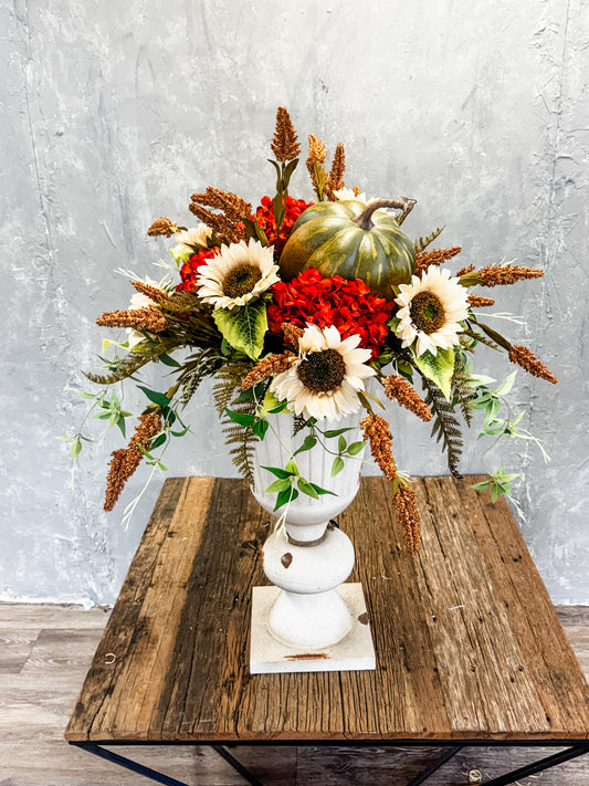 DIY Fall Porch Planter Kit WITH Urn/Planter {Assembly Required}