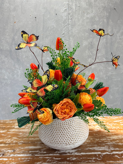 Windsor Rose Stem 24"- Spring Orange | GTE