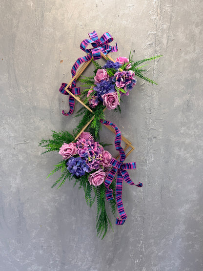 Grand Southern Hydrangea Stem 18" - Pink/Purple | GTE