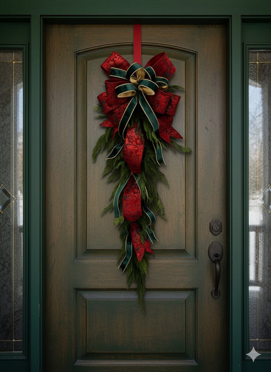 DIY Ralph Lauren Inspired Christmas Swag Kit {Assembly Required}