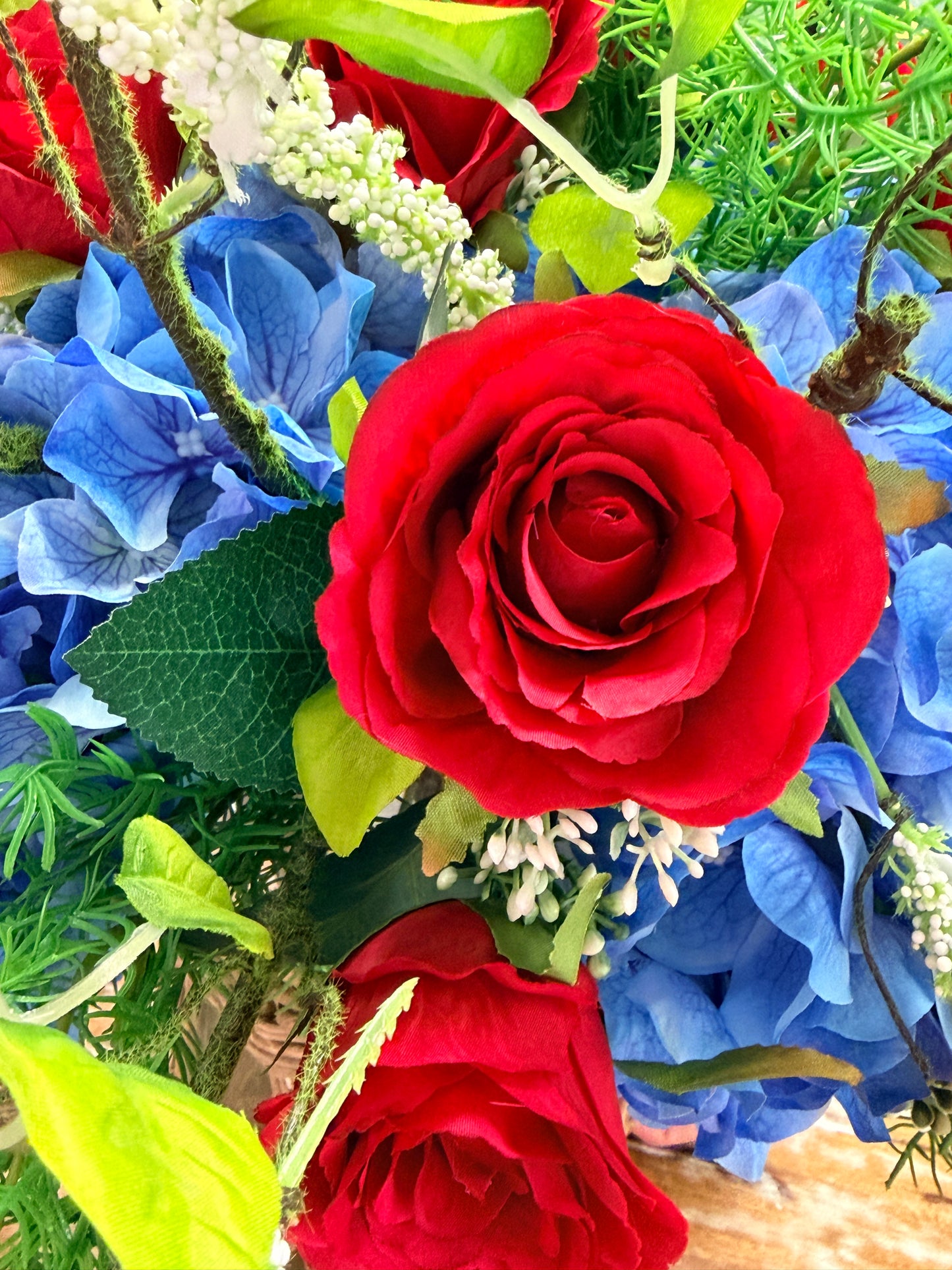 DIY "AMERICA'S 250TH CELEBRATION" TABLE TOP ARRANGEMENT KIT {ASSEMBLY REQUIRED}