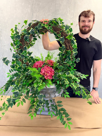 Smilax Leaves Garland 80" | GTE
