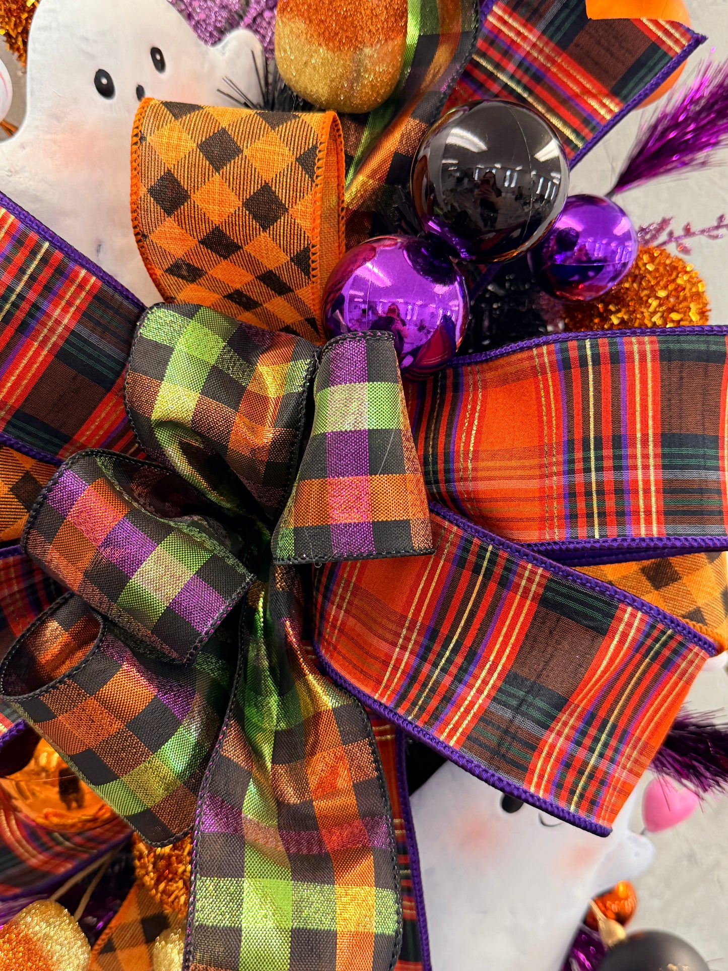 Halloween Plaid Ribbon 2.5” x 10yd | YT