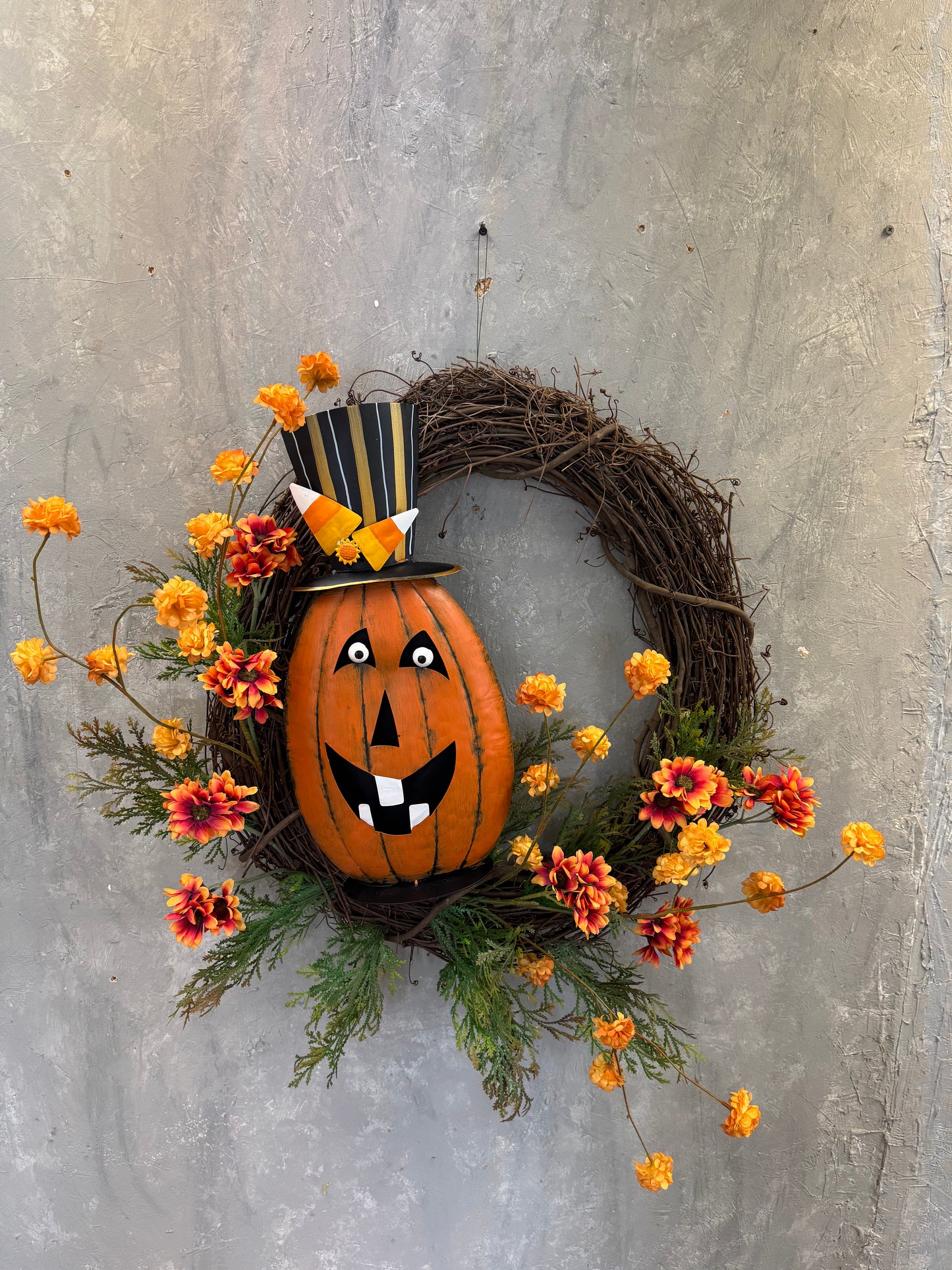 DIY "Pumpkin Season" Wreath Kit {Assembly Required}