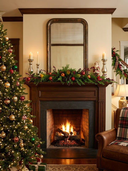 DIY "Winter Orchard Cedar Garland" Kit {Assembly Required}